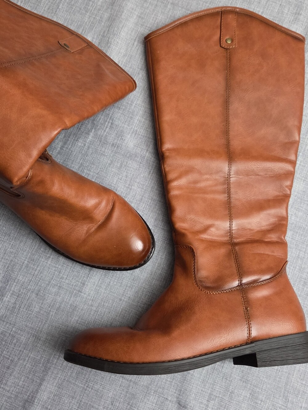 Vepose New York High Boot Reddish Brown Size Womens 8.5